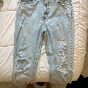 Abercrombie & Fitch Blue Boyfriend Jeans Relaxed Fit
